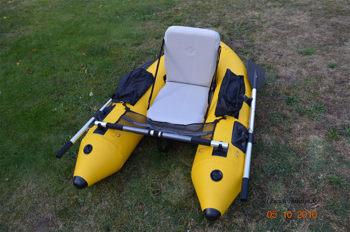 Mein Belly-Boot Floatmaster XL Tubeless © MaBoXer