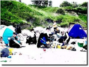 Bootsangeln in Katharinenhof 2002 © MaBoXer