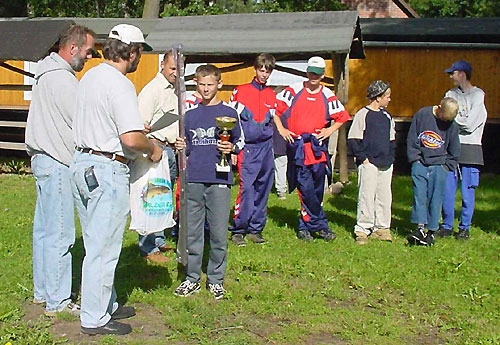 Jugendlager mit Casting in Eggesin 2001 © Hartmut