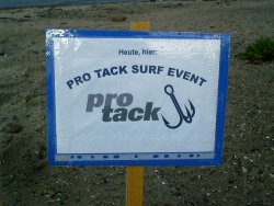 Pro Tack Cup , Strandschild - Foto © Hexlein